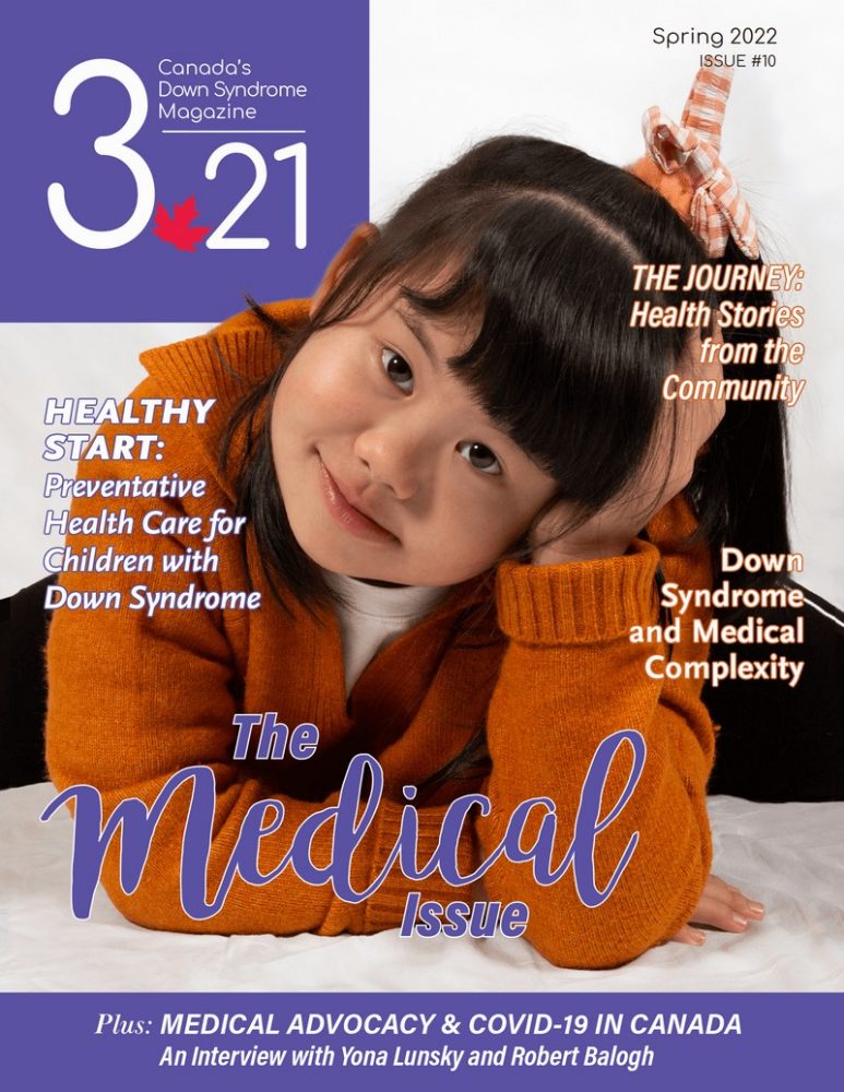 3.21: Canada's Down Syndrome Magazine cover