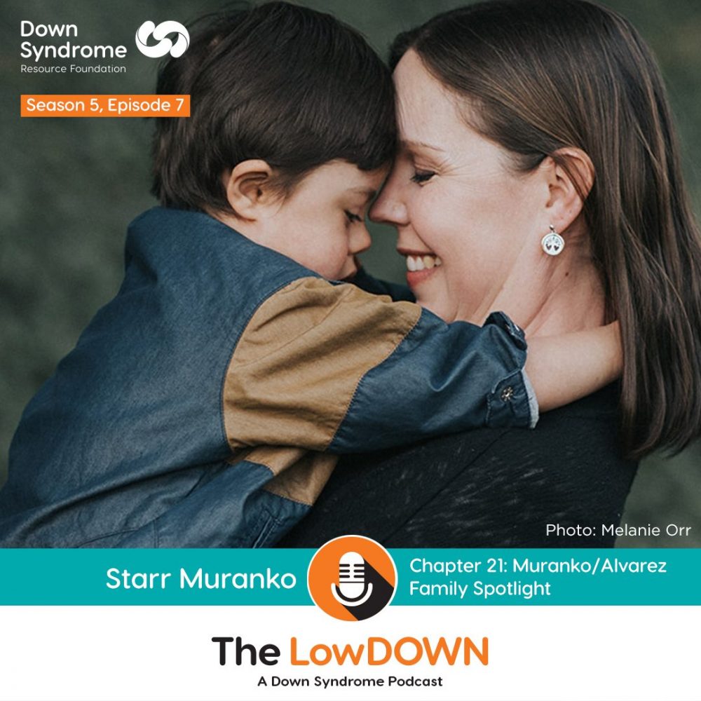 Indigenous mother embraces boy with Down syndrome
