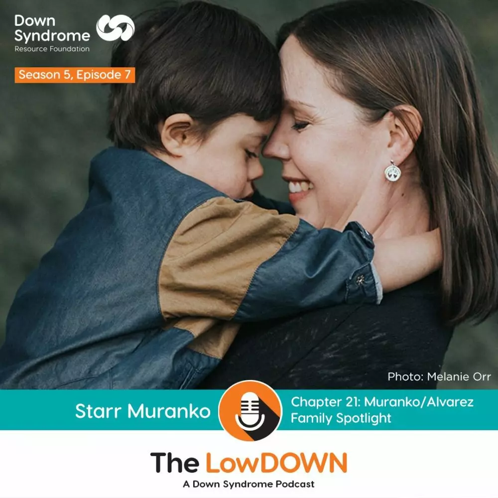 Indigenous mother embraces boy with Down syndrome