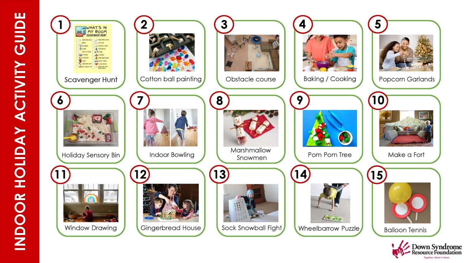 Indoor Holiday Activity Guide