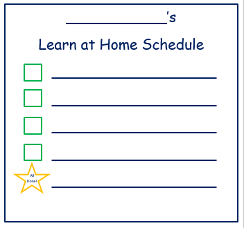 Learn at Home Schedule